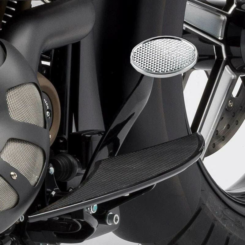 Paul Yaffe's Bagger Nation Wedgy スーパーブリン オーバル・ブレーキペダル クローム-01