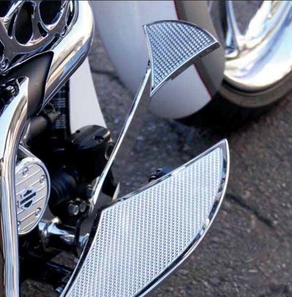 Paul Yaffe's Bagger Nation Wedgy スーパーブリン・ブレーキペダル クローム-02