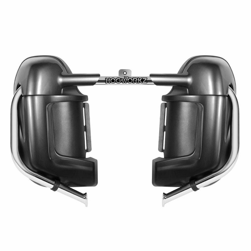 HOGWORKZ　ベント付ロアーフェアリング・キット　チャコールパール-02