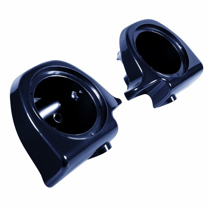 HOGWORKZ　ベント付ロアーフェアリング用　6.5インチスピーカーポッド　ビッグブルーパール-01