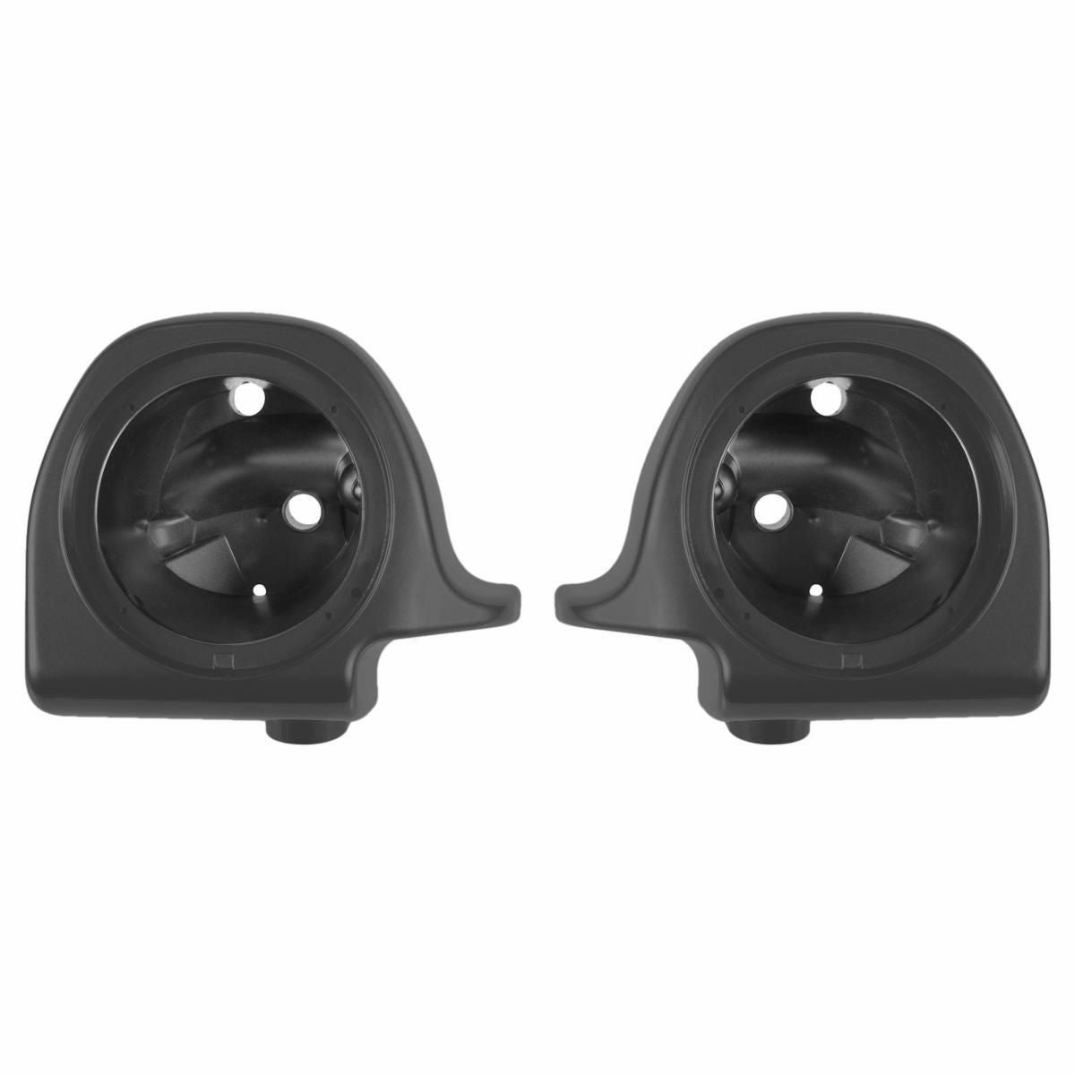 HOGWORKZ　ベント付ロアーフェアリング用　6.5インチスピーカーポッド　デニムブラック-02