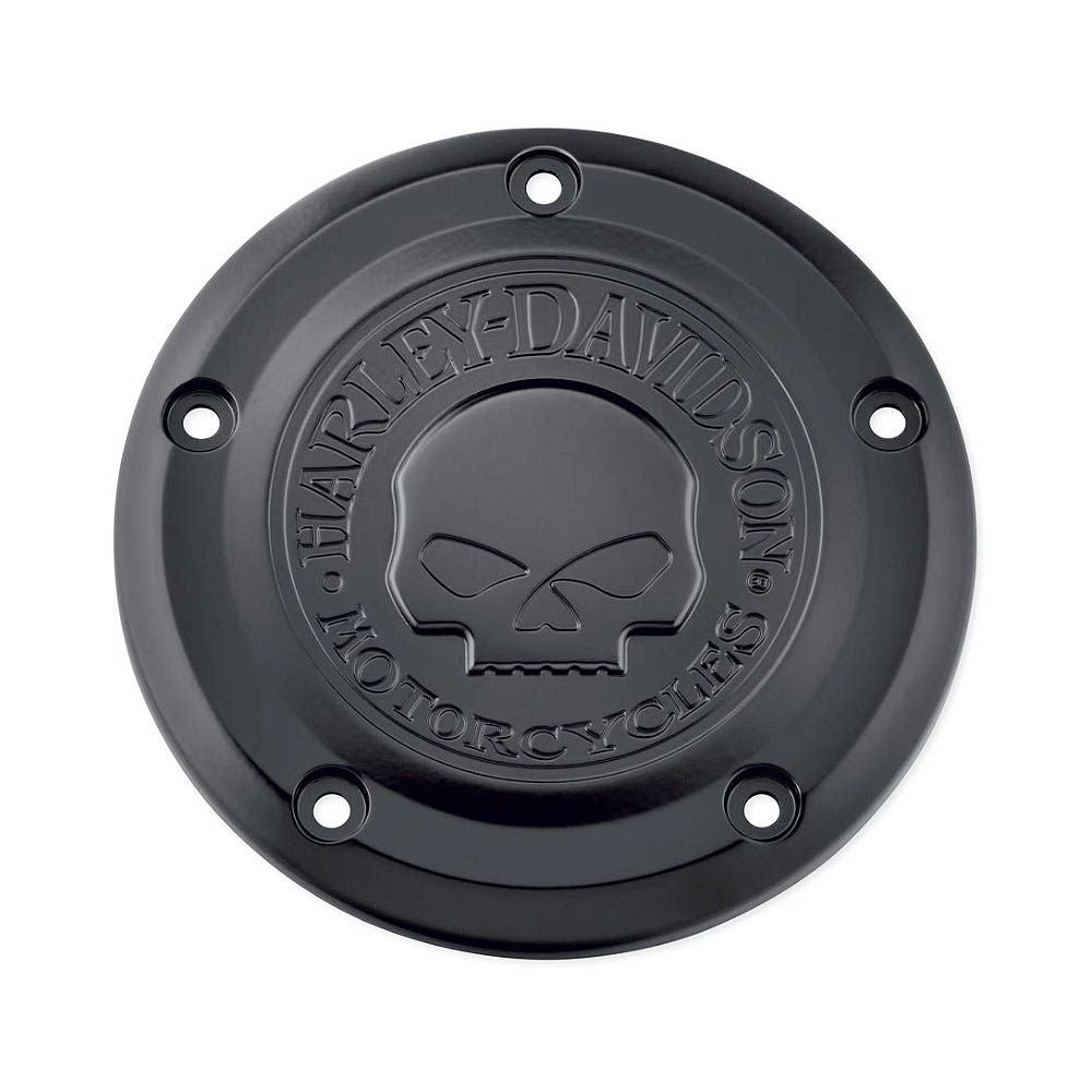 ウィリーG・スカル・コレクション　エアクリーナートリム　ブラック-02