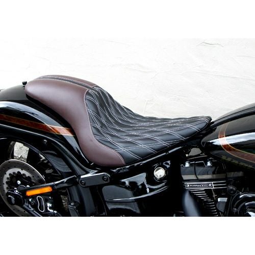 EASYRIDERS アーバンガンファイターシート 黒/茶/白-02