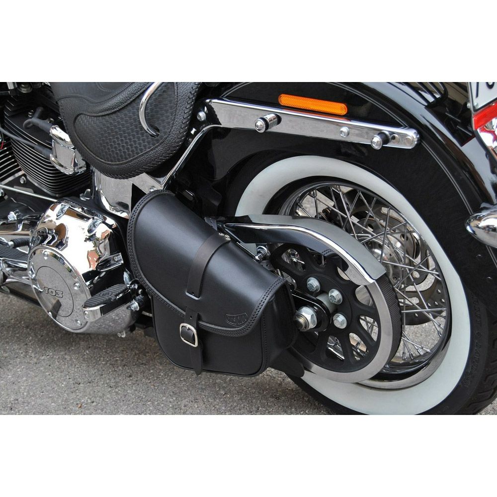 エンズクオイオ　ボブ　スイングアームバッグ　ブラック　左用-03