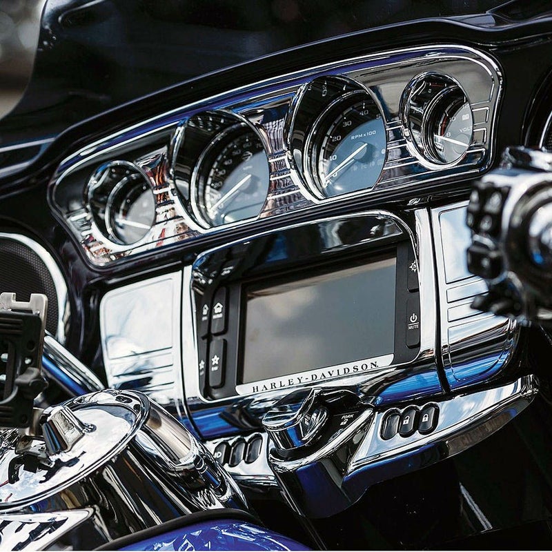 Kuryakyn（クリアキン）　トライライン　ステレオトリム　クローム-01