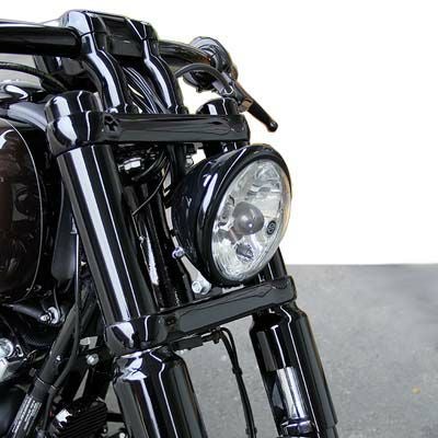 Cult Werk　スポーツスター用　フォークカバー＆キャップ 49mmフォーク用-02