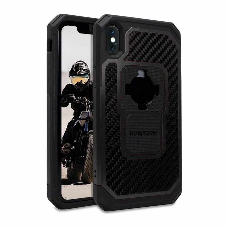 ROKFORM i-Phone XS/X Fusion Proケース ブラック-01