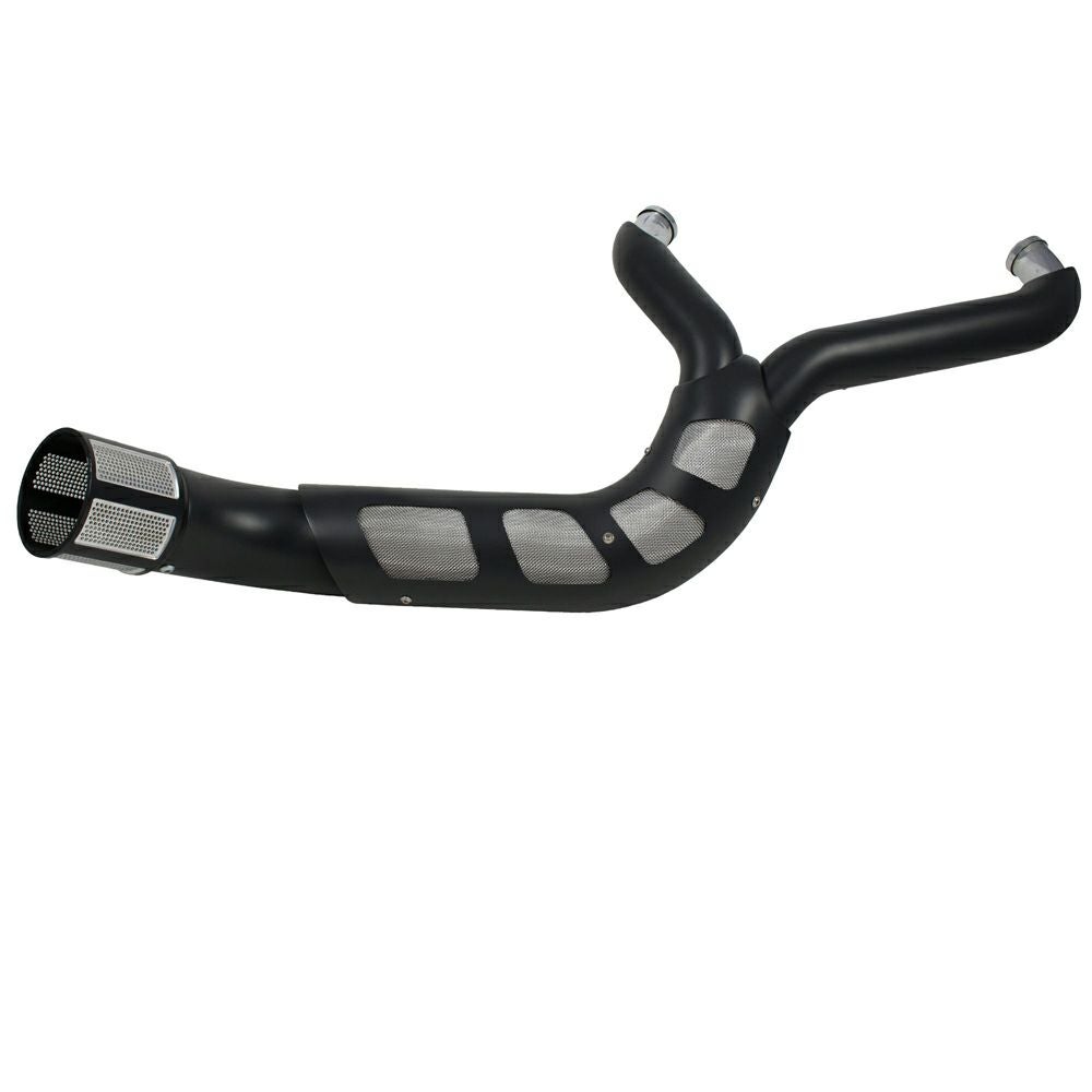 Paul Yaffe's Bagger Nation CULT45 コレクター 2into1マフラー ブラック-02