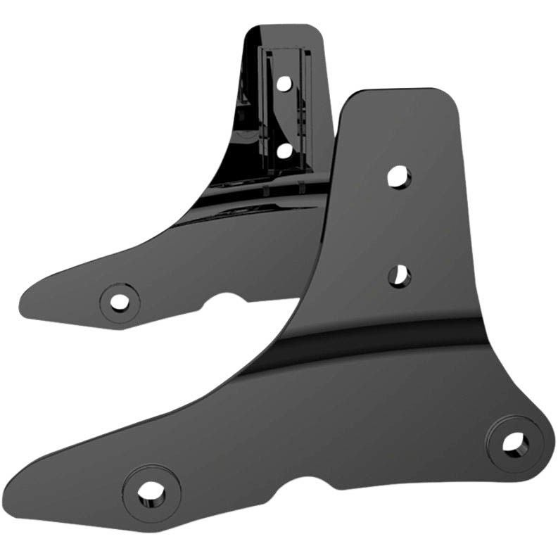 Drag Specialties（ドラッグスペシャリティーズ） シーシーバーサイドプレート　ブラック　FLHX/S、FLTRX/S、FLHR/XS-01