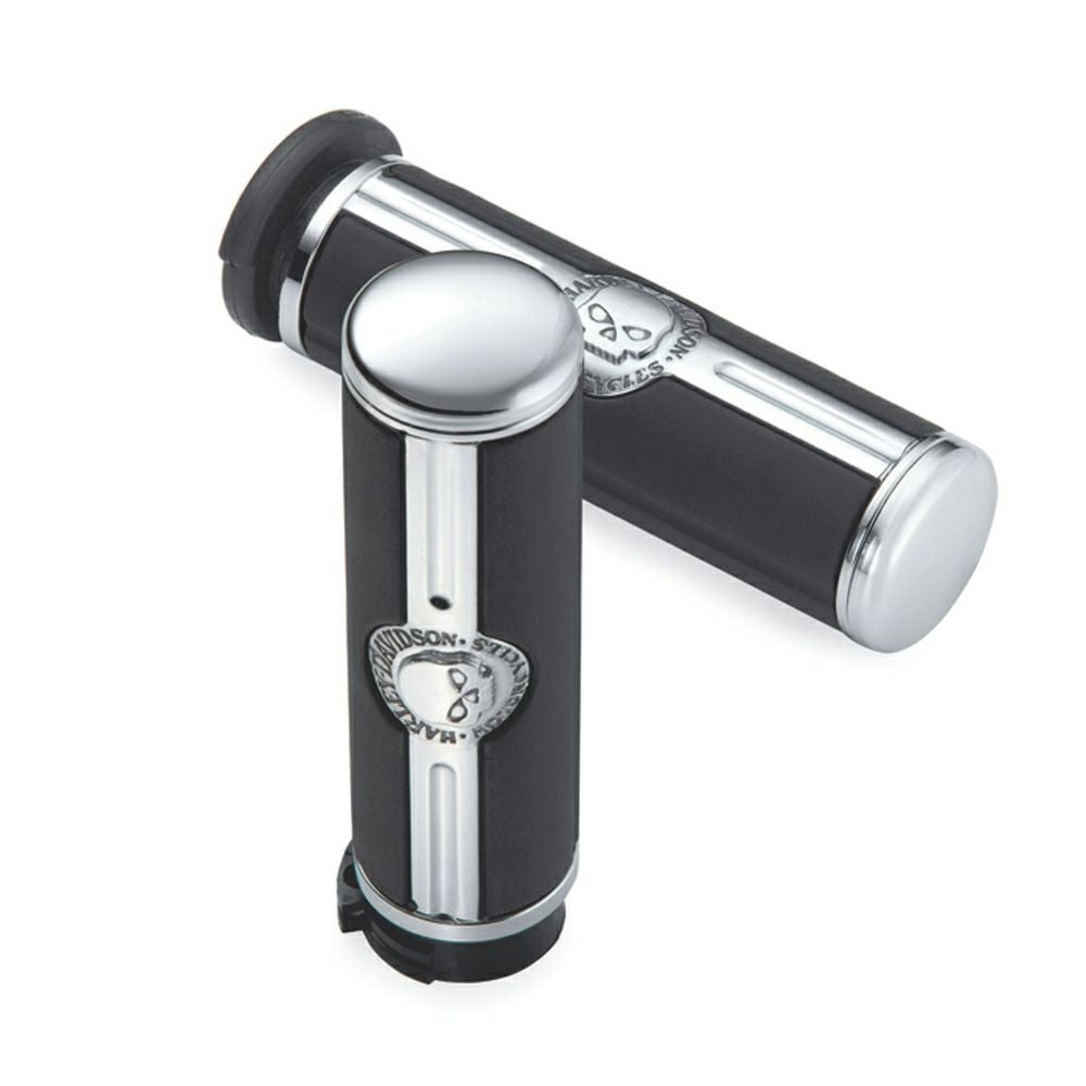 クローム＆ラバー・ホリゾンタル・ハンドグリップ ラージ ケーブル