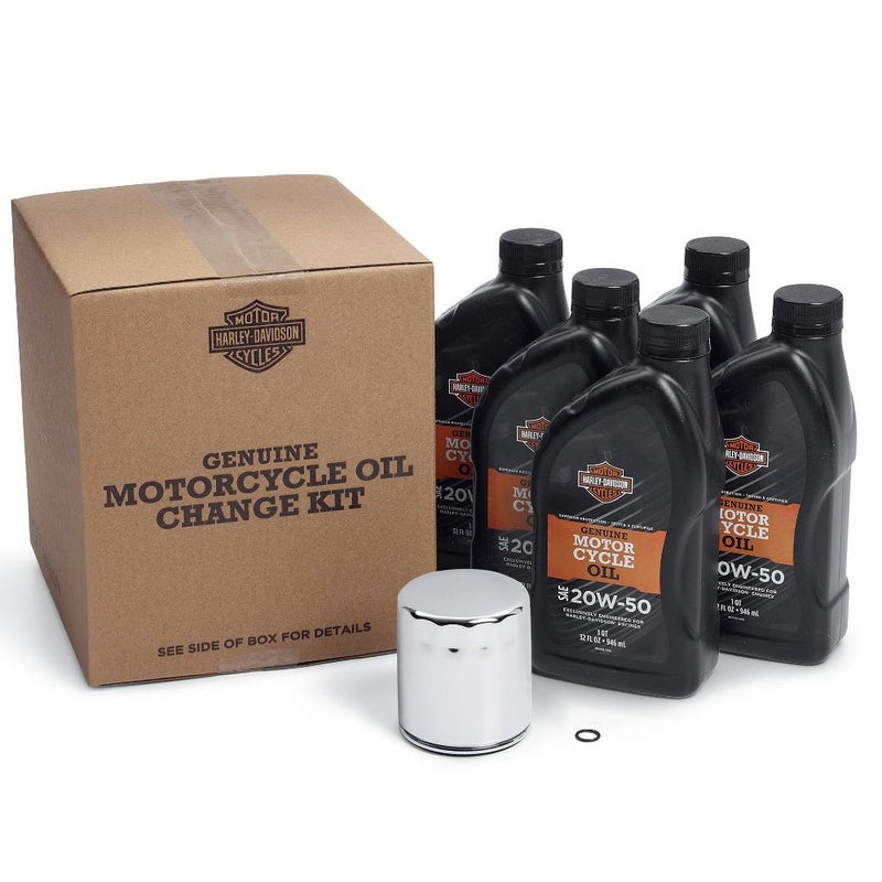 HD-360エンジンオイル　SAE20W50　オイルチェンジセット　クロームフィルター付-01