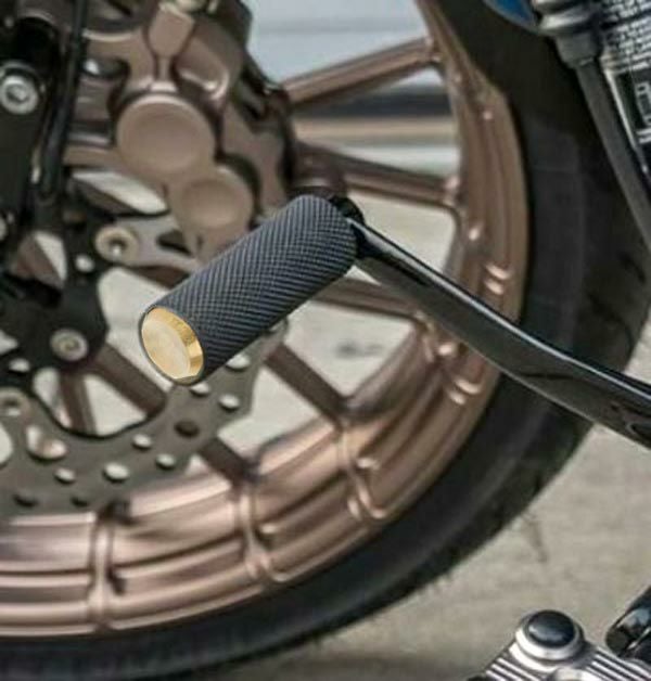プッシュロッドカバーキット グロスブラック 【スポーツスター
