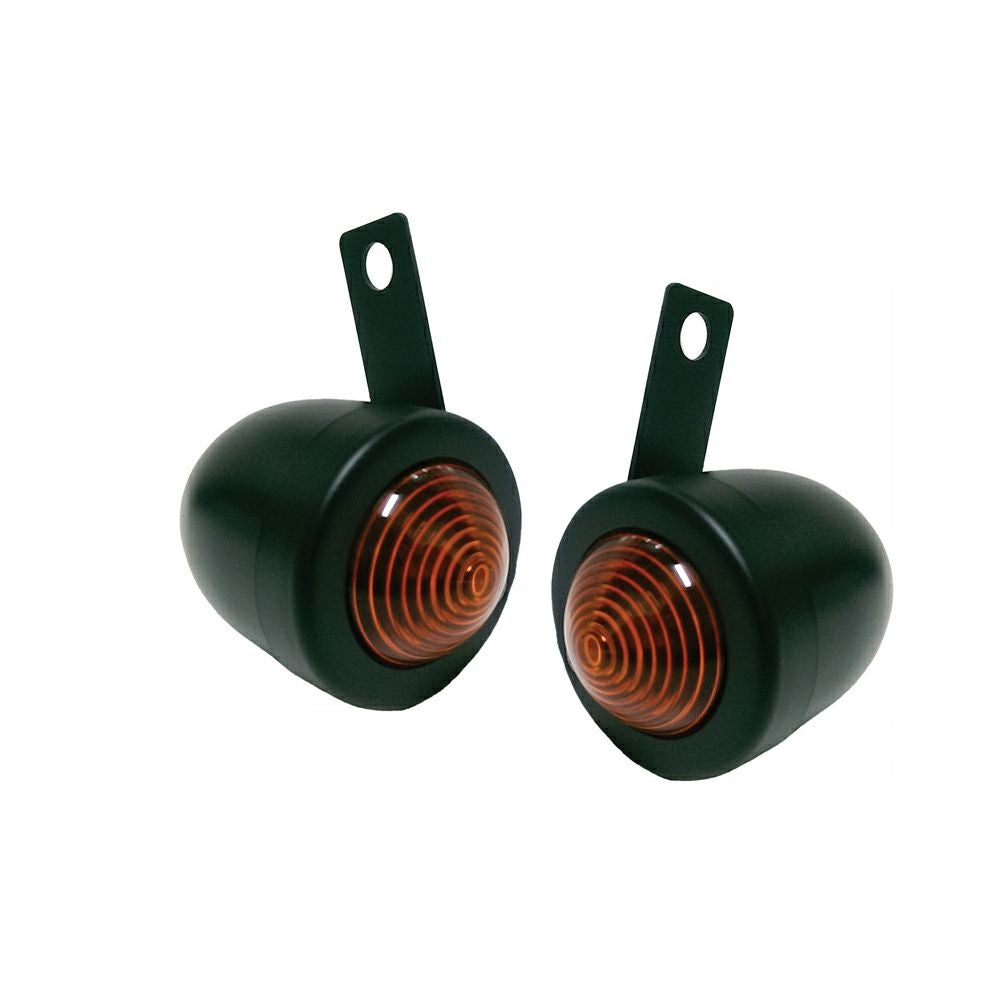 Hard Drive　バレット型ウィンカー　ステー付き　ブラック　2個セット-01