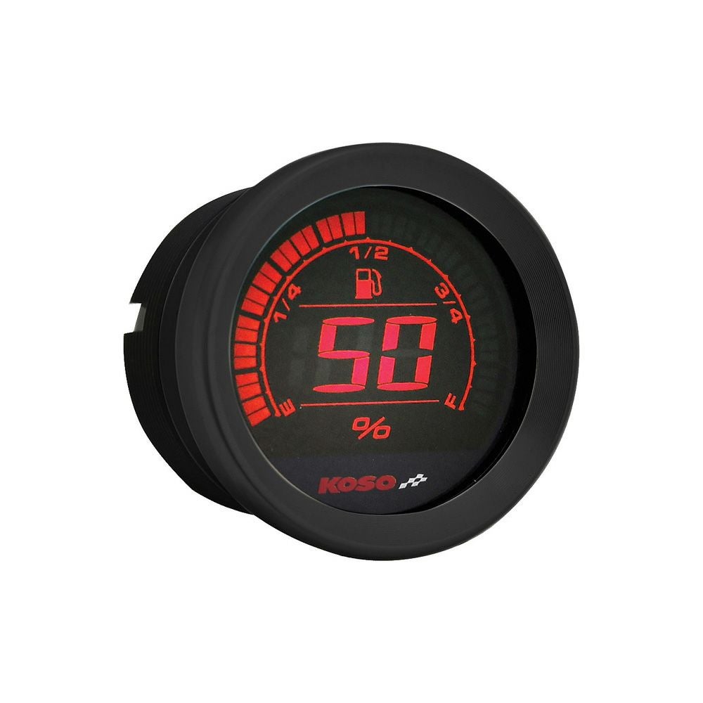 KOSO NORTH AMERICA　デジタルゲージキット　6メーター　ブラックベゼル-05