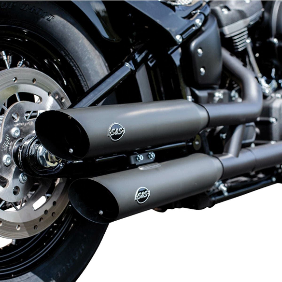 ローライダーST用 S&S(エスアンドエス)マフラー｜ハーレーカスタム