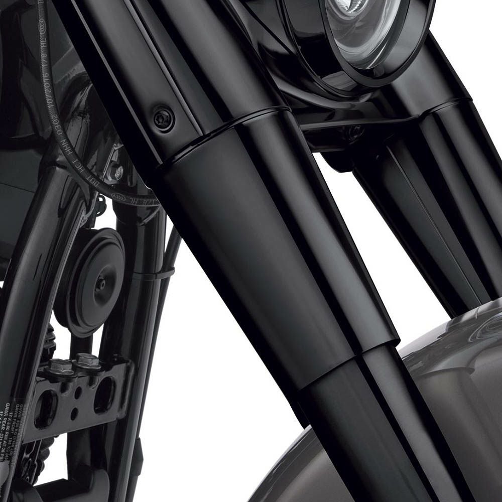 ハーレー純正 フロントフォークスライダーカバー 左右セット Harley Davidson（ハーレー・ダビッドソン） FLSTF FLSTC フロント