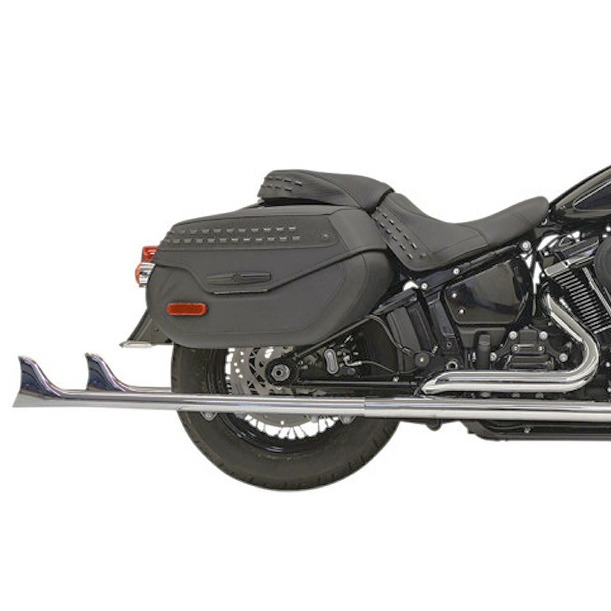 ハーレー　フィッシュテールマフラー バッサーニ TRUE DUALS フィッシュテールマフラー 39インチ |ハーレー
