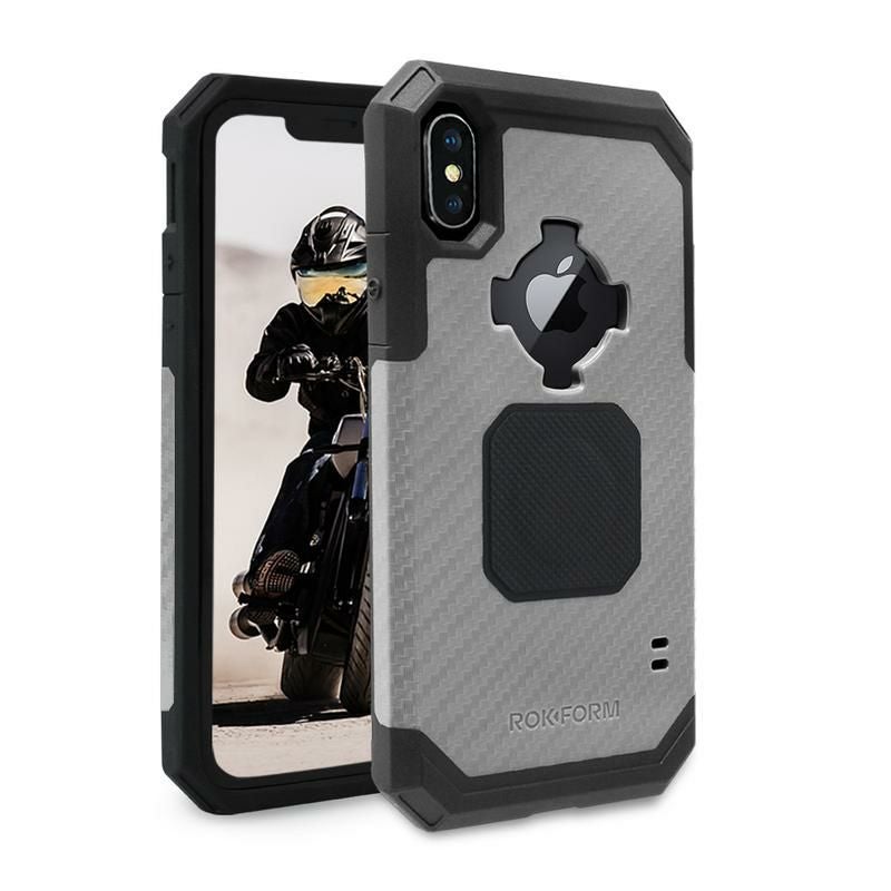 ROKFORM i-Phone X/XS Ruggedケース ガンメタル-01