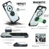 ROKFORM i-Phone SE/8/7/6 クリスタルケース カーボンブラック-03