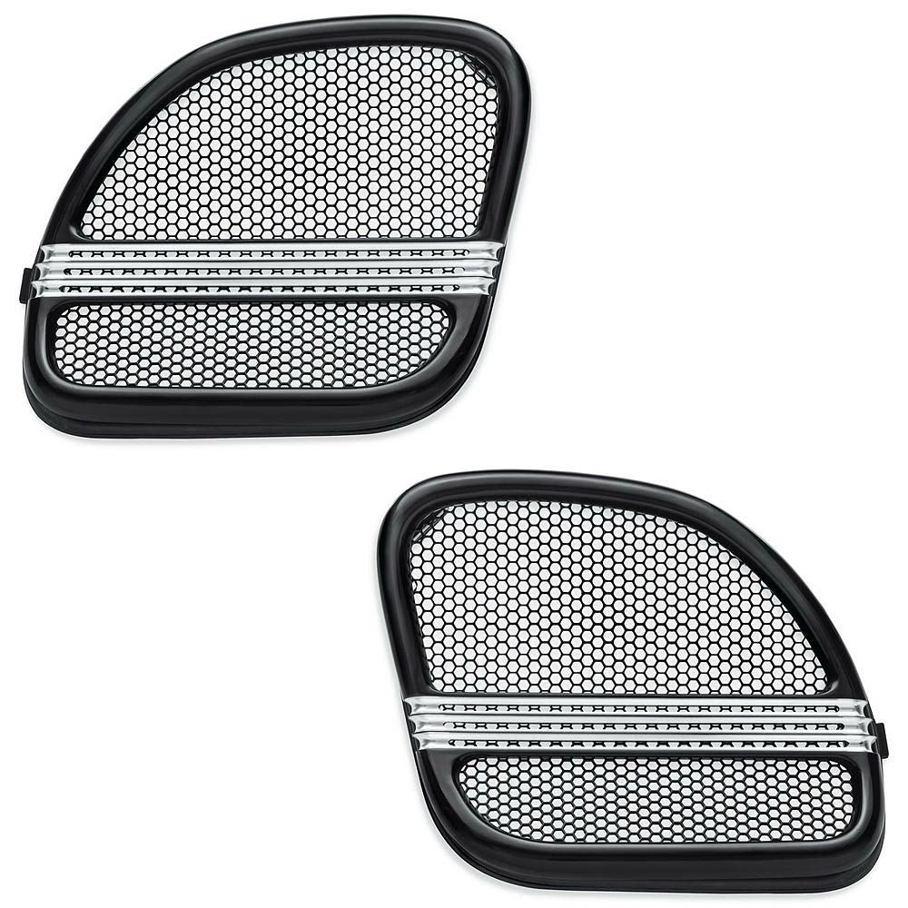 Defianceコレクション スピーカーグリル　ブラックマシンカット-02