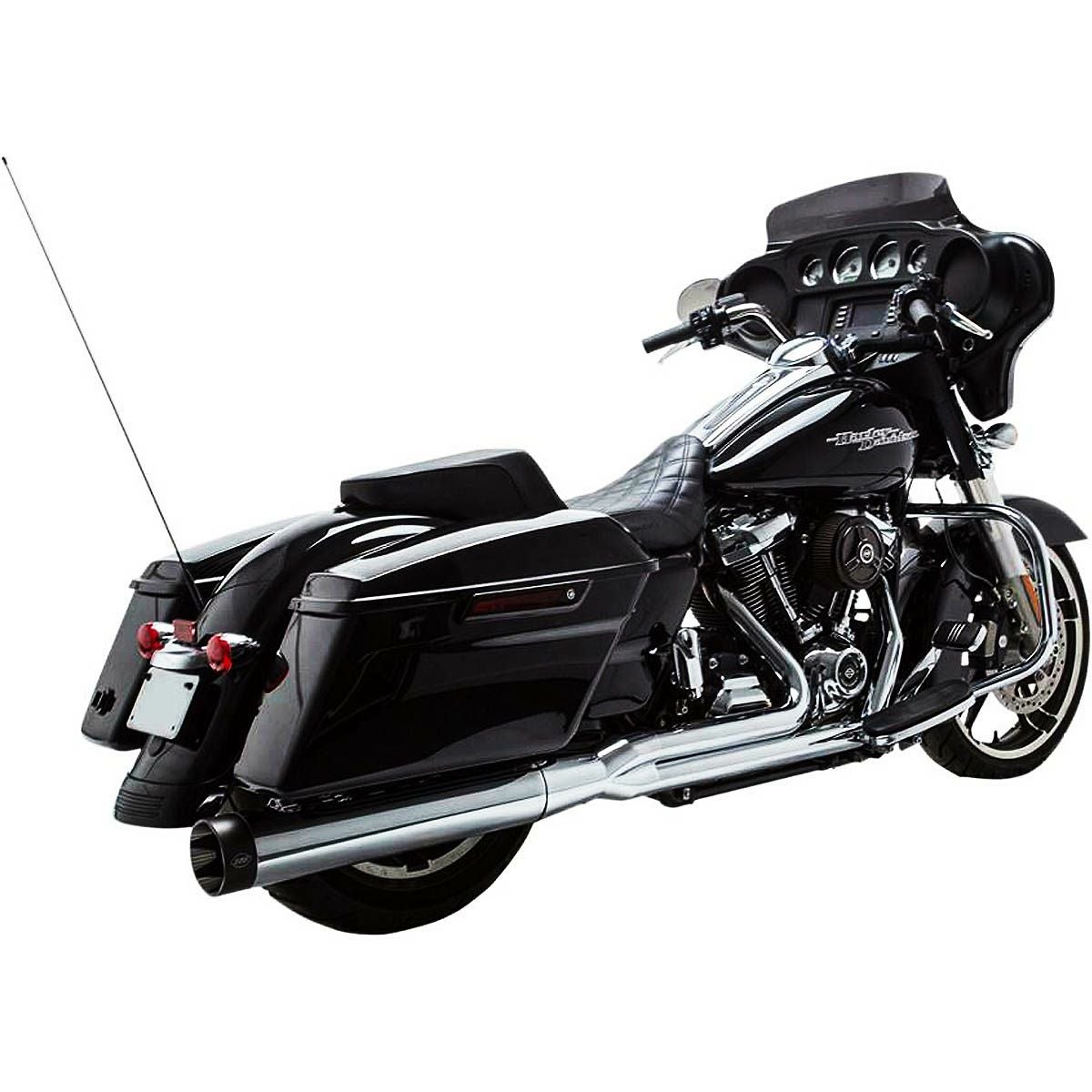 S&S SIDEWINDER 2into1マフラー クローム-02