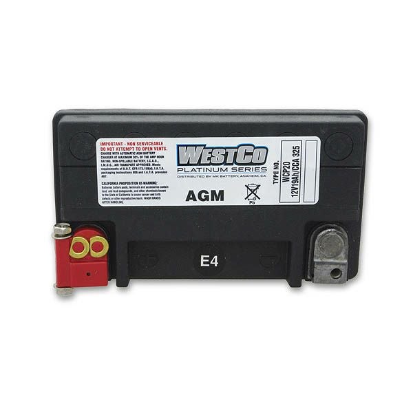 WestCo  MFバッテリー 1984～1990 ソフテイル　1979～1996 XL-02