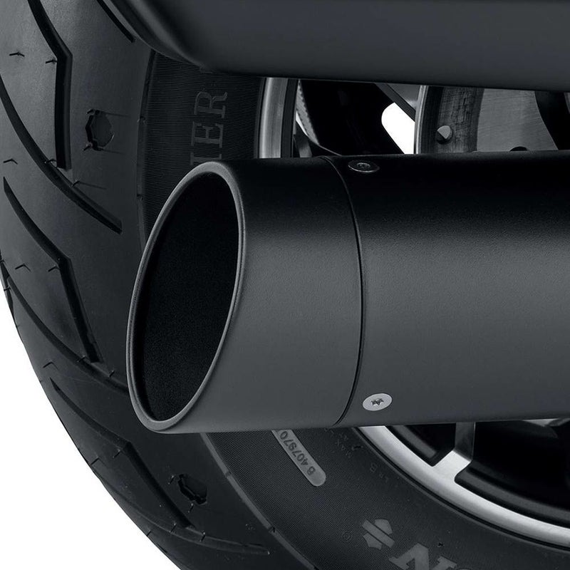 スラッシュカット 4.5インチエンドキャップ　ブラック-01