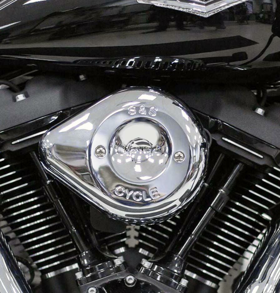 S&Sエアクリーナー ティアドロップ|ハーレーパーツメーカー(USA)