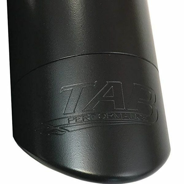 Tab Performance 4インチ エンドキャップ スラッシュカット ブラック