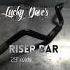 Lucky Daves　ライザー・バー　グロスブラック　ケーブルスロットル用-01