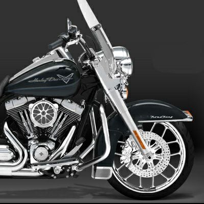 Performance Machine HEATHEN 19 x 3 フロント クローム |ハーレー
