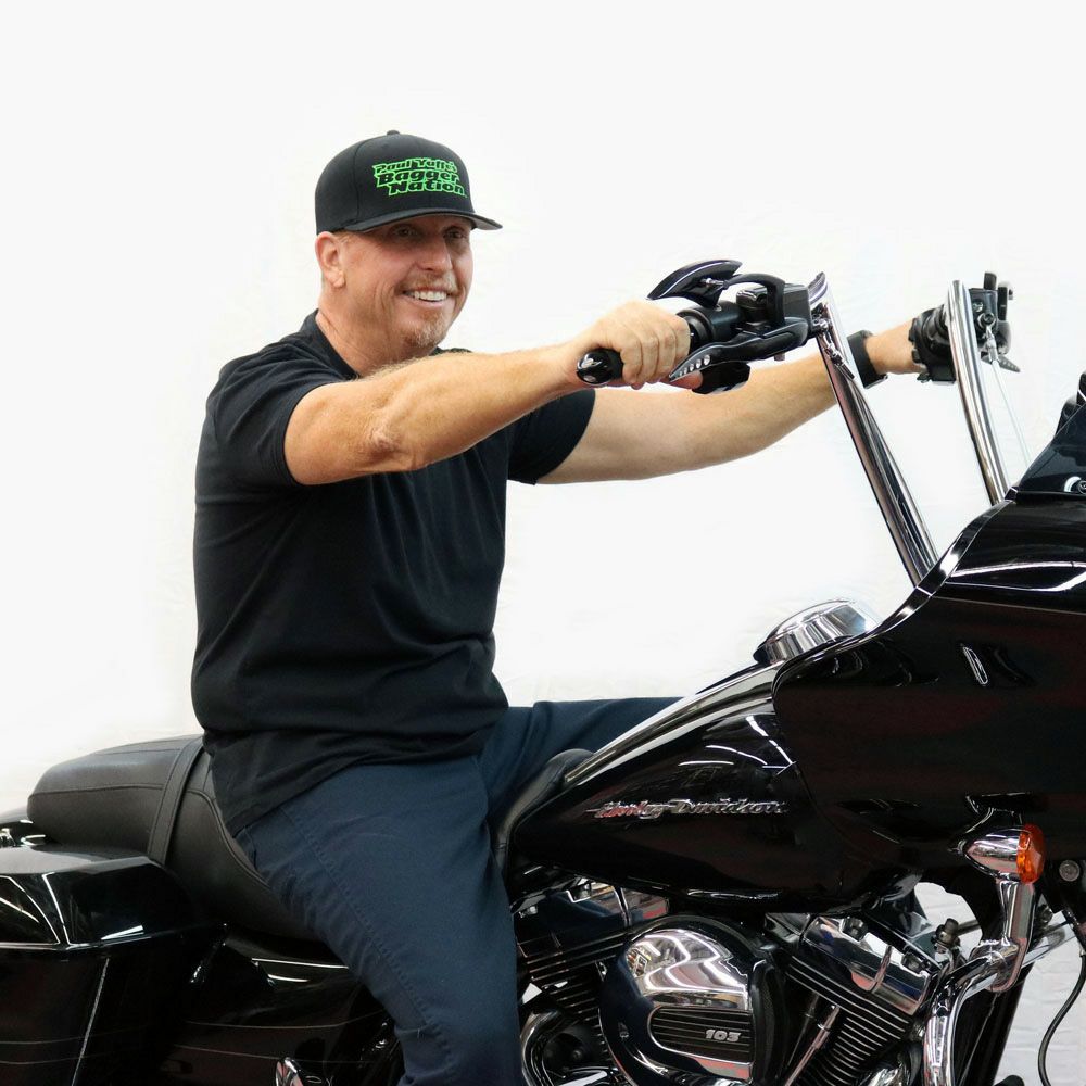 Paul Yaffe's Bagger Nation OEM モンキー・バー ブラック 16インチ-03