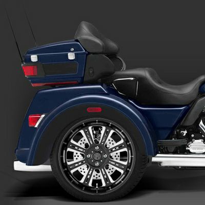 Performance Machine LUXE 18 x 8.5 リア プラチナカット |ハーレー
