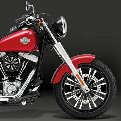 Performance Machine HEATHEN 18 x 3.5 フロント クローム |ハーレー