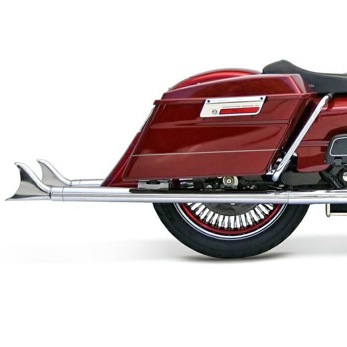 サムソン フィッシュテール スリップオンマフラー 42インチ ブラック