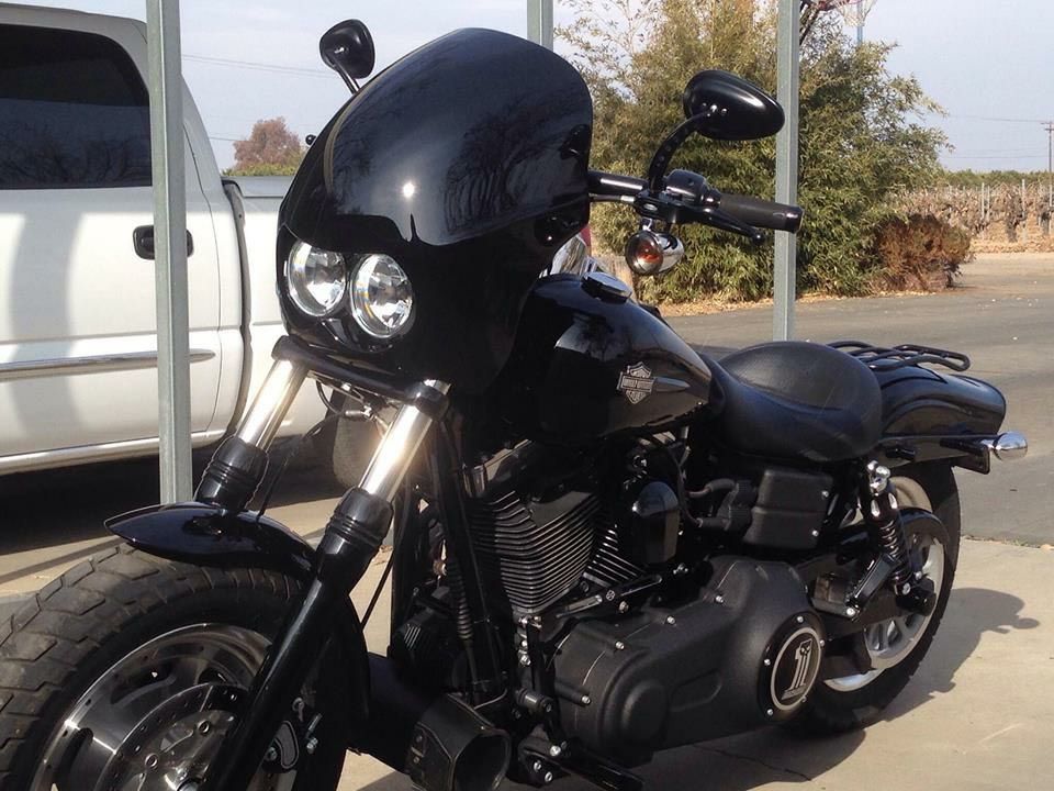 DOUGZ Custom　ファットボブ・BULLITフェアリング　スカウル　スタンダードカット-01