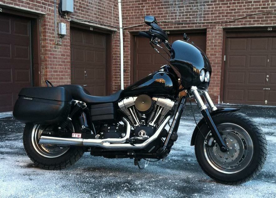 DOUGZ Custom　ファットボブ・BULLITフェアリング　スカウル　スタンダードカット-03