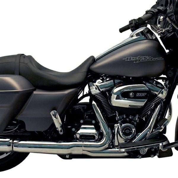 スーパートラップ　2-1-2 エキゾーストパイプ　クローム　M8ツーリング-03