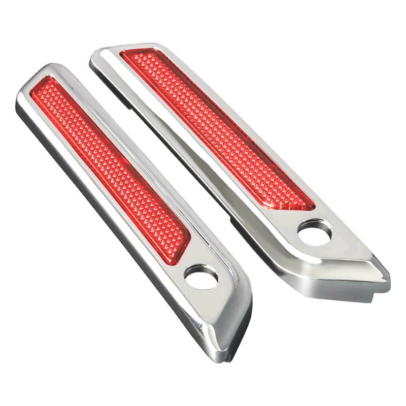 Hog Workz　クローム サドルバッグ・ラッチカバー　ツーリング-01