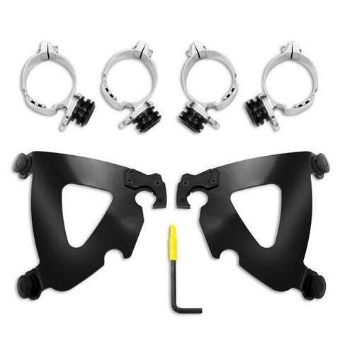 メンフィスシェード FXLRローライダー ガントレットフェアリング用トリガーロック・マウントキット ブラック-01