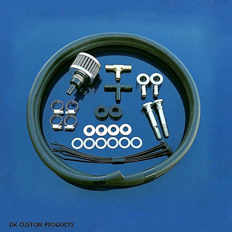 DKcustom アレンネス　INVERTEDエアクリーナー用 ブリーザーキット-01