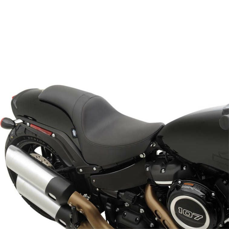 DRAG SPECIALTIES　FXFB プレデター シート スムース 太陽光反射レザー-02