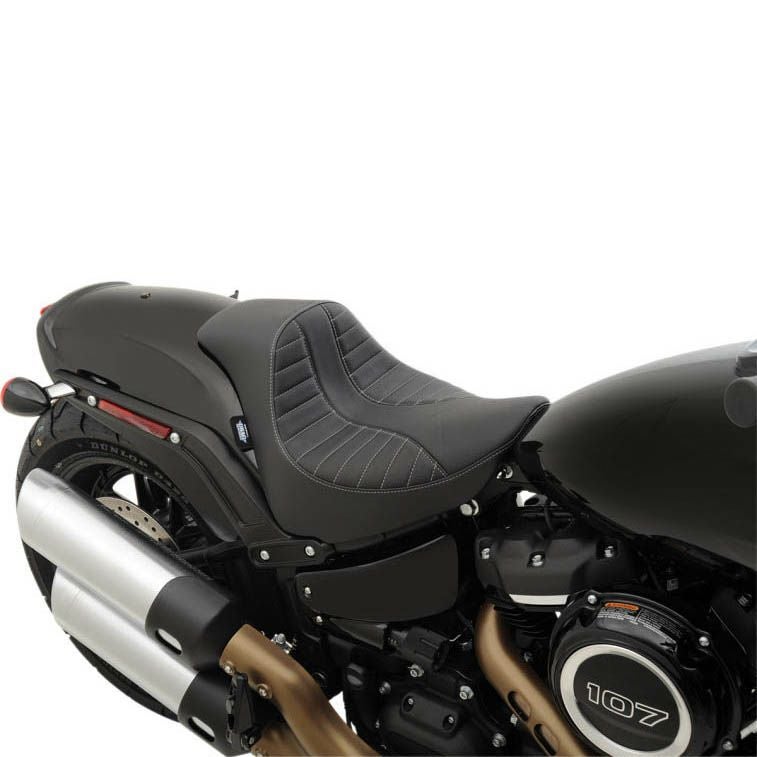 DRAG SPECIALTIES FXFB EZ-ON ソロ シート スムース |ハーレーパーツ