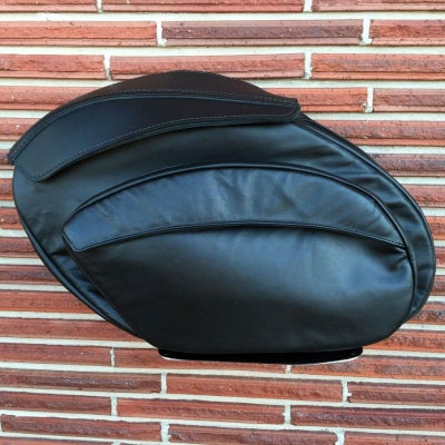 Leather Pros レトロシリーズ V3 デタッチャブル サドルバッグ 本革 