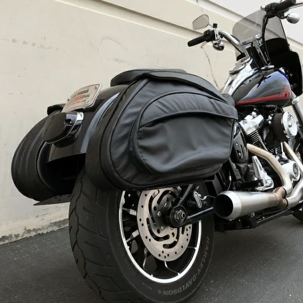 Leather Pros レトロシリーズ V3 デタッチャブル サドルバッグ