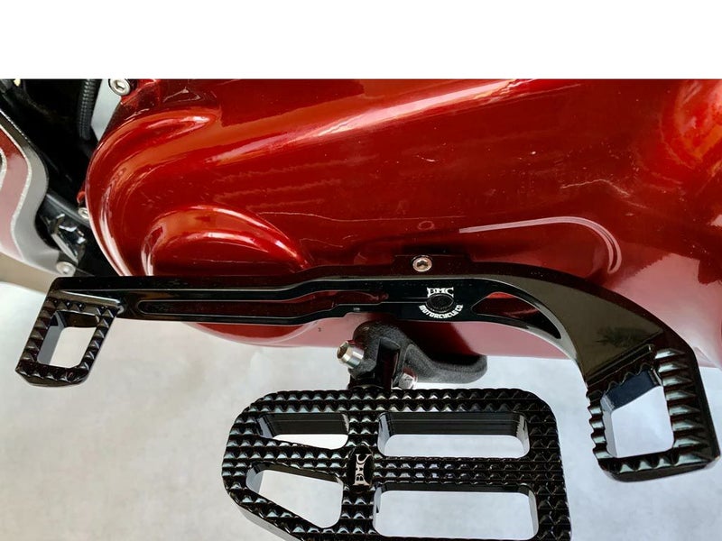 BMC DYNA/FXR ヒール・トウ シフトレバー グロスブラック-05