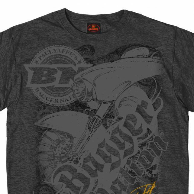 ポール ヤフィ バガー ネーション Tシャツ Jumbo Script-01