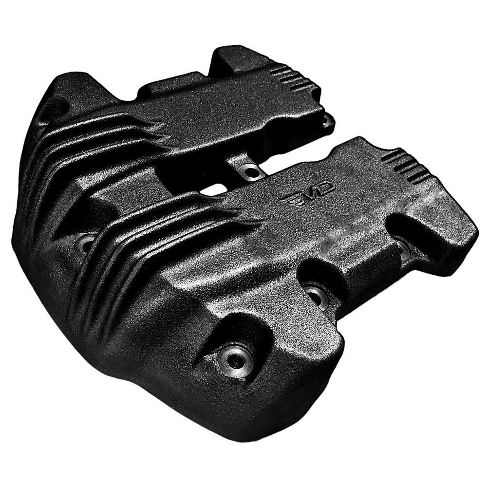 EMD Ribbed ロッカーカバー　ブラック-02