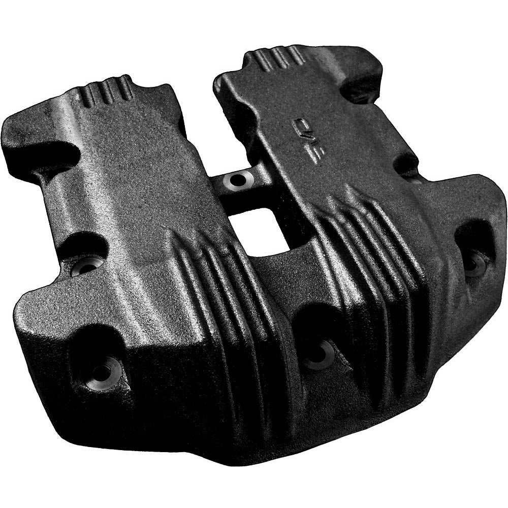 EMD Ribbed ロッカーカバー　ブラック-03