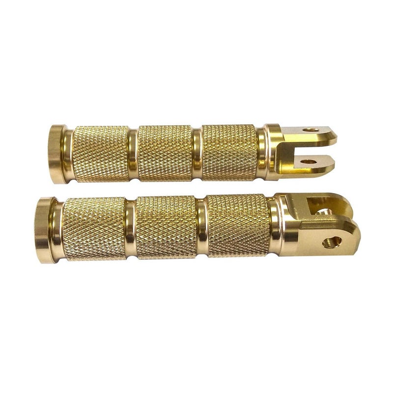 Hard drive レトロ ライダーフットペグ　ブロンズ-01